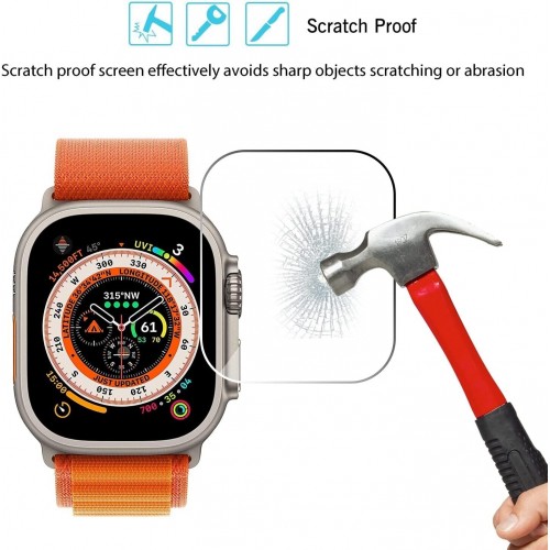 [E0870100002] Tempered Glass Full Coverage For I-Watch 40mm