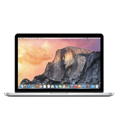 [L0010010055] Apple MacBook Pro (Retian,13-inch,Mid 2014) A1502 Dual-Core Intel Core i5 2.6GHz 8GB DDR3 256GB SSD Silver A Grade ( Refurbished )