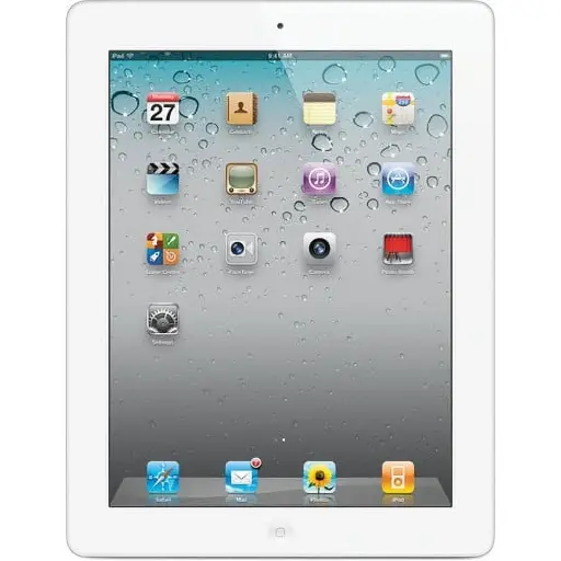 [T0010010751] iPad 2nd Gen (2011) 9.7" Wi-Fi Only 16GB A1395 White A Grade above 90% Battery Health (Refurbished)