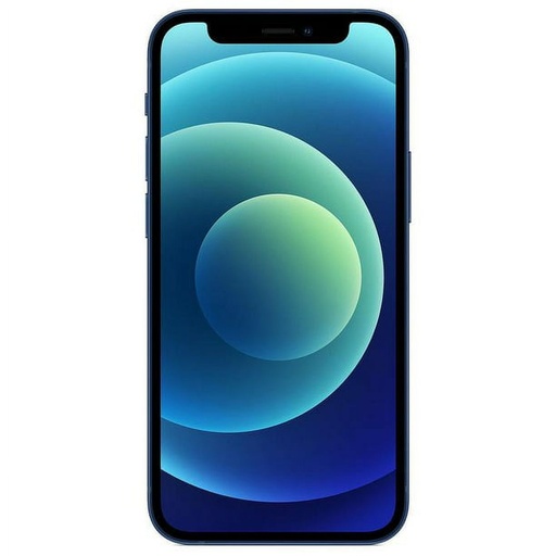 [M0010011033] iPhone 12 128GB SS+eSim Blue High Grade 100% Battery Health ( Refurbished ) - (Message Stock)