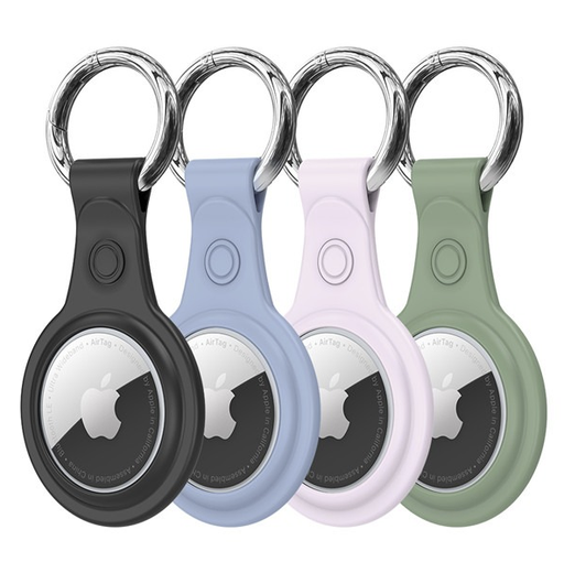 [E0970090002] DUX DUCIS Apple AirTag Case (4Pack) with Key Ring TPU