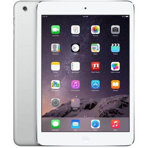 [T0010010533] iPad Mini 4 (2015) 7.9" Wi-Fi Only 128GB Silver A1538 Grade 100% Battery Health (Refurbished)